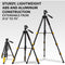 Kodak Photo Gear Lightweight Tripod with Monopod and Remote