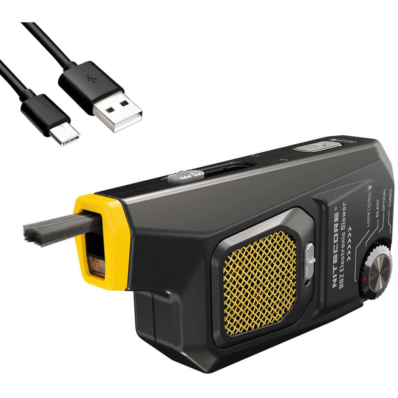 Nitecore BB2 Rechargeable Cleaning Blower for Cameras & Electronics