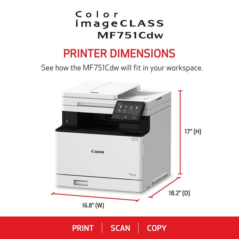 Buy in India Canon imageCLASS MF751Cdw Multifunction Wireless Color