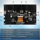 Wimaxit M728 7" Touchscreen Display for Raspberry Pi