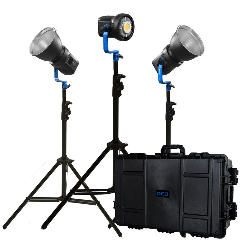 Dracast Boltray Plus Series LED800 Bi-Color LED Monolight (3-Light Kit)