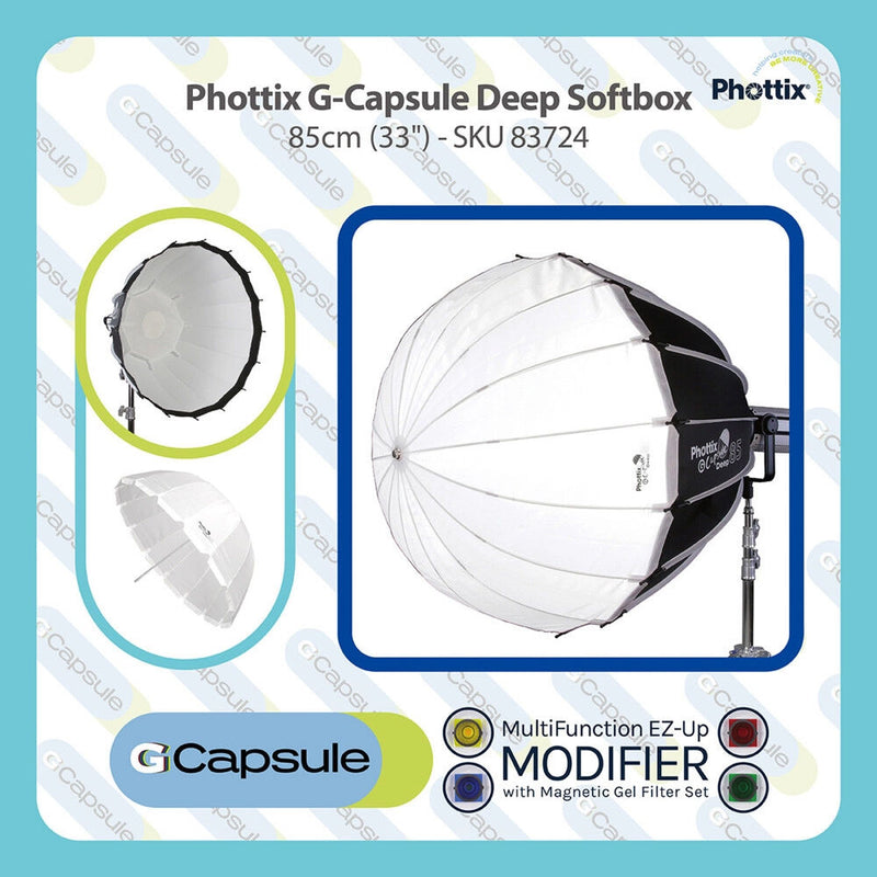 Phottix G-Capsule Hexadecagon Deep Softbox (33")