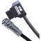 Hawk-Woods D-Tap Male to 2-Pin Wei-Pu Male Right-Angled DC Jack Cable (11.8")
