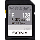 Sony 128GB SF-E Series UHS-II SDXC Memory Card