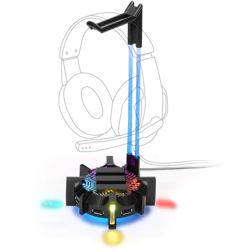 Enhance Gaming Headset Stand and Gaming Hub