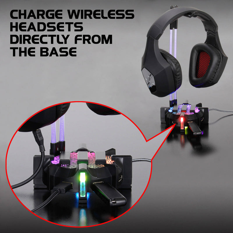 Enhance Gaming Headset Stand and Gaming Hub