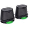 Enhance SB2 2.0 High Excursion Computer Speakers with LED Lights (Green)