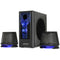 Enhance SB 2.1 Computer Speakers with Subwoofer for Desktop and Laptop Computers (Blue)