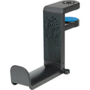 Enhance Desk Gaming Headset Holder with Clamp on Under Desk Design (Black)