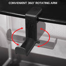 Enhance Desk Gaming Headset Holder with Clamp on Under Desk Design (Black)