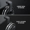 Enhance Desk Gaming Headset Holder with Clamp on Under Desk Design (Black)
