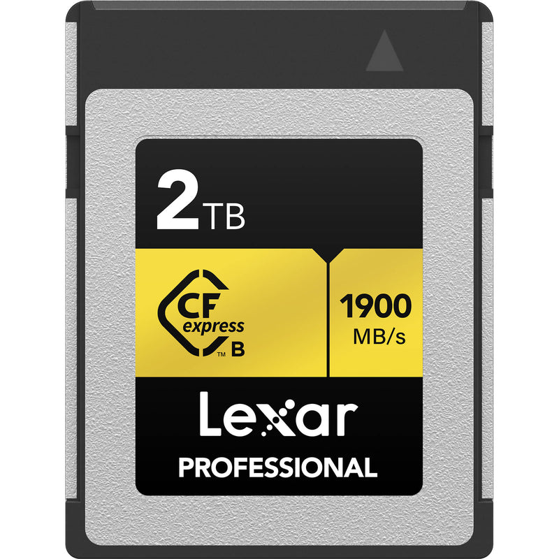 Lexar 2TB Professional CFexpress Type B Card GOLD Series
