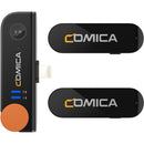 Comica Audio Vimo S MI 2-Person Wireless Microphone System with Lightning Connector for iOS Devices (Black, 2.4 GHz)