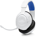 JBL Quantum 360P Console Wireless Over-Ear Gaming Headset (White/Blue)