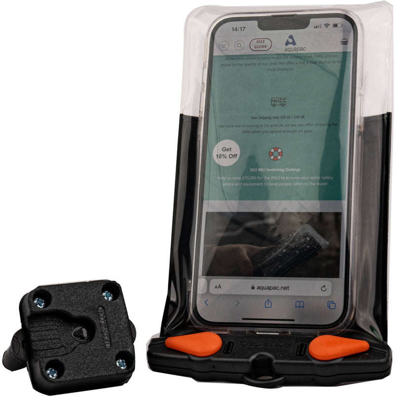 Aquapac Bike and Boat Mounted Phone Case (Plus Plus Size)