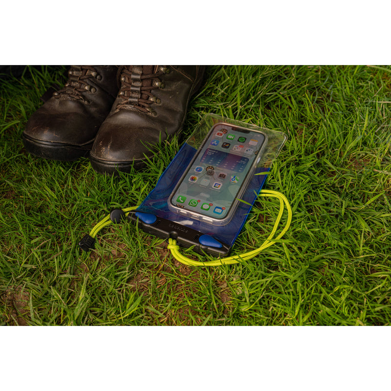 Aquapac Waterproof Smartphone Case (Plus-Plus Size, Blue)