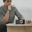Sangean WR-7 Tabletop Wireless Bluetooth Speaker with FM Radio (Dark Cherry)