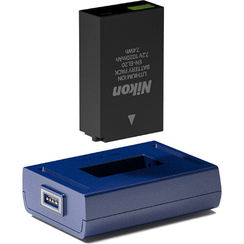 bronine Battery Charging Kit for Nikon EN-EL20 & EL20A