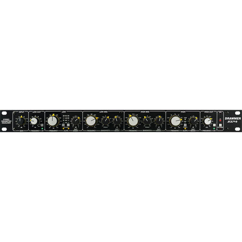 Drawmer 1974 Four-Band Stereo Parametric Equalizer