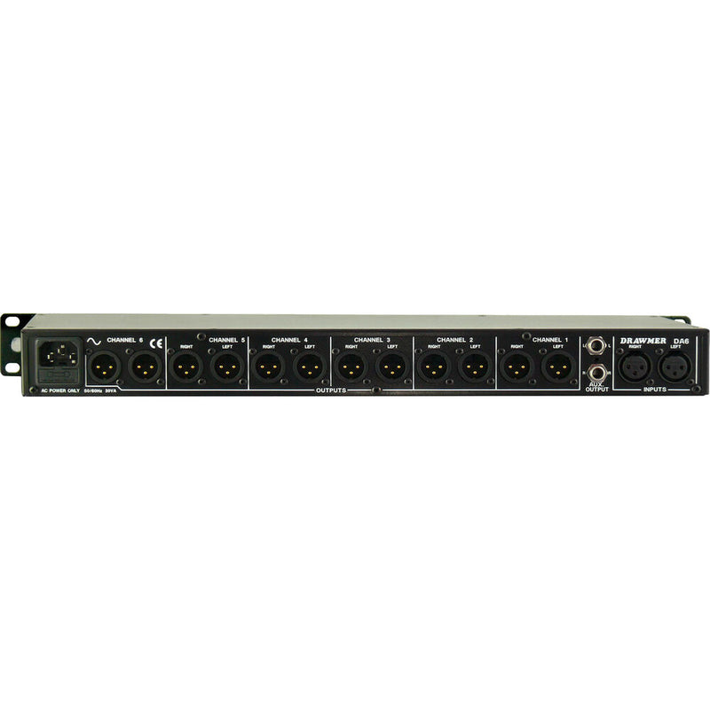 Drawmer DA6 Balanced Distribution Amplifier