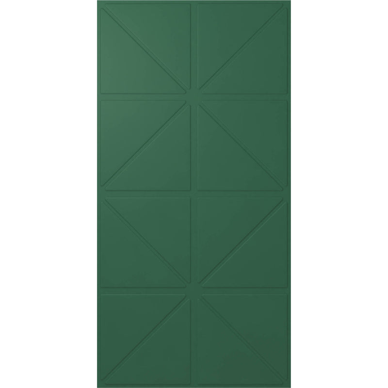 Vicoustic VicWallpaper VMT Triangles (Musk Green, 46.85 x 23.43 x 0.39", 8-Pack)