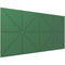 Vicoustic VicWallpaper VMT Triangles (Musk Green, 46.85 x 23.43 x 0.39", 8-Pack)
