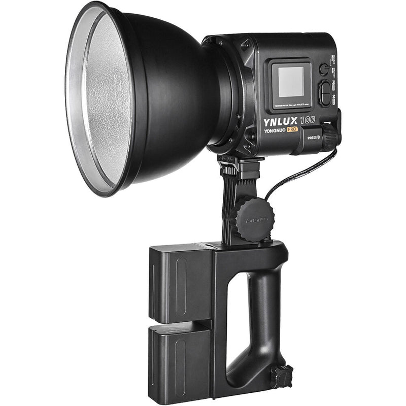 Yongnuo YNLUX100 Pro Bi-Color LED Monolight (Handheld Kit)