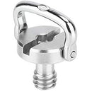 Leofoto Torque Master 1/4"-20 D-Ring Comfort Wide-Handle Screw for Tripod QR Plate (5-Pack)