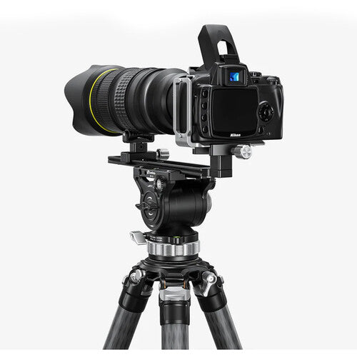Leofoto Dual Pivot Long Lens Support with Arca-Type QR (11.6")