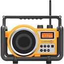 Sangean LB-100 Lunchbox Portable Ultra-Rugged AM/FM Radio (Yellow)