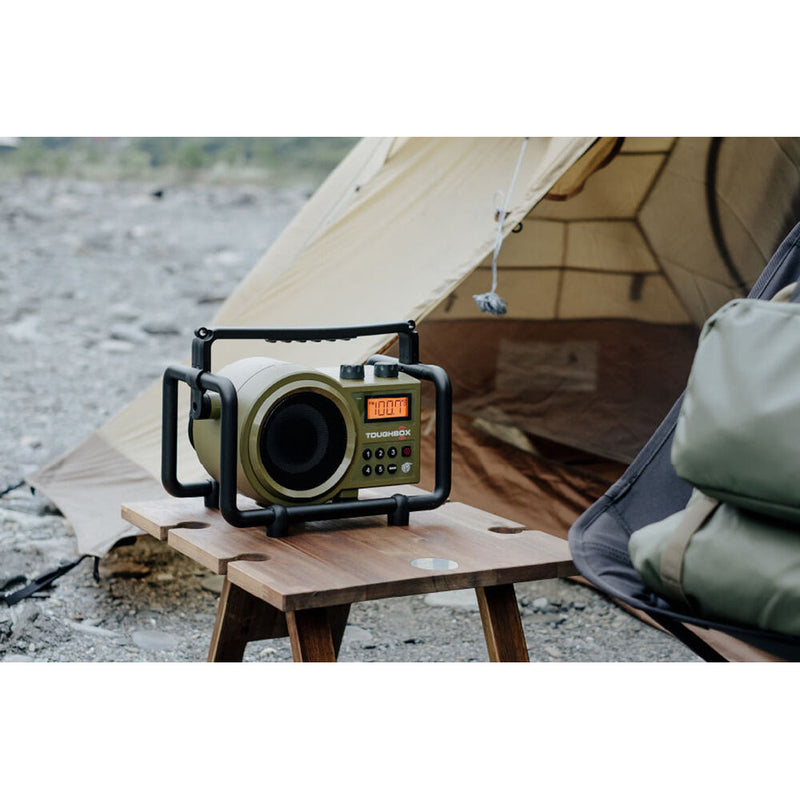 Sangean TB-100 Toughbox Portable Ultra-Rugged AM/FM Radio (Green)