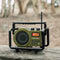 Sangean TB-100 Toughbox Portable Ultra-Rugged AM/FM Radio (Green)