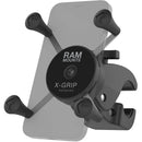 RAM MOUNTS X-Grip Phone Mount with Low-Profile Medium Tough-Claw (for 1.9 - 3.25" Smartphones)