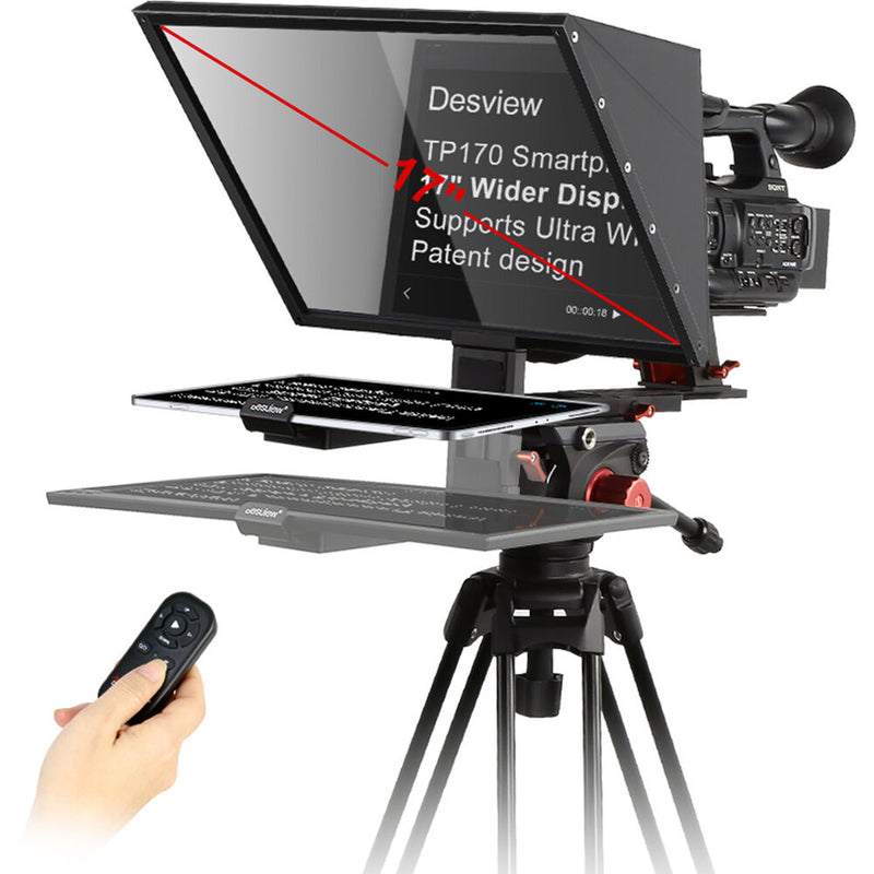 Desview TP170 Portable Teleprompter for Tablets and Smartphones