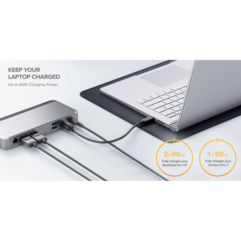 ALOGIC MX2 USB-C Dual Display DP Alt-Mode Docking Station