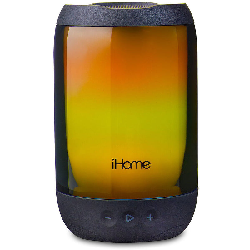 iHome iBT820 PlayGlow+ Waterproof Portable Bluetooth Speaker