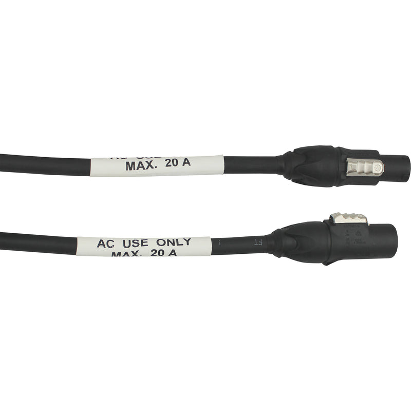 Pro Co Sound TRUE1 Male to Female 20A Cable (25')