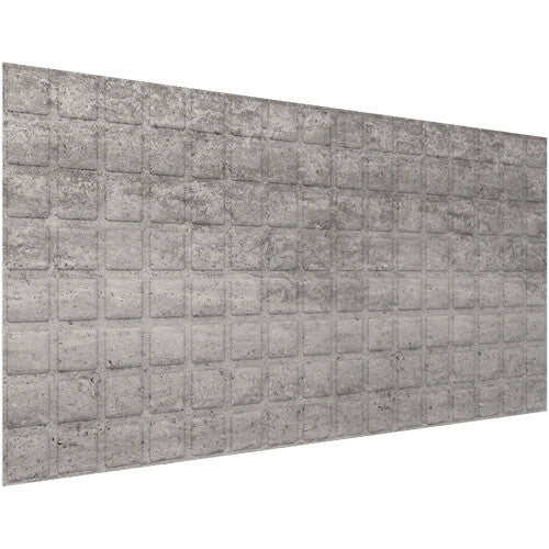 Vicoustic VicWallpaper VMT Square 8 (Concrete 3, 46.85 x 23.43 x 0.39", 8-Pack)