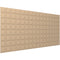 Vicoustic VicWallpaper VMT Square 8 (Beige, 46.85 x 23.43 x 0.39", 8-Pack)