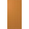 Vicoustic VicWallpaper VMT Square 8 (Pumpkin Orange, 46.85 x 23.43 x 0.39", 8-Pack)