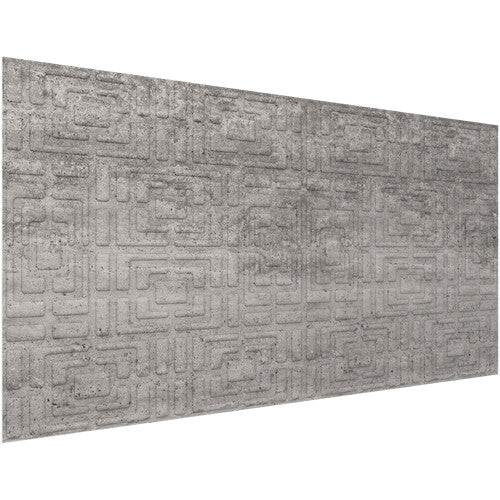 Vicoustic VicWallpaper VMT Symmetric (Concrete 3, 46.85 x 23.43 x 0.39", 8-Pack)