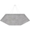 Vicoustic ViCloud VMT 3D (Hexagon, Concrete,&nbsp;Pattern 1, 4 Pieces)
