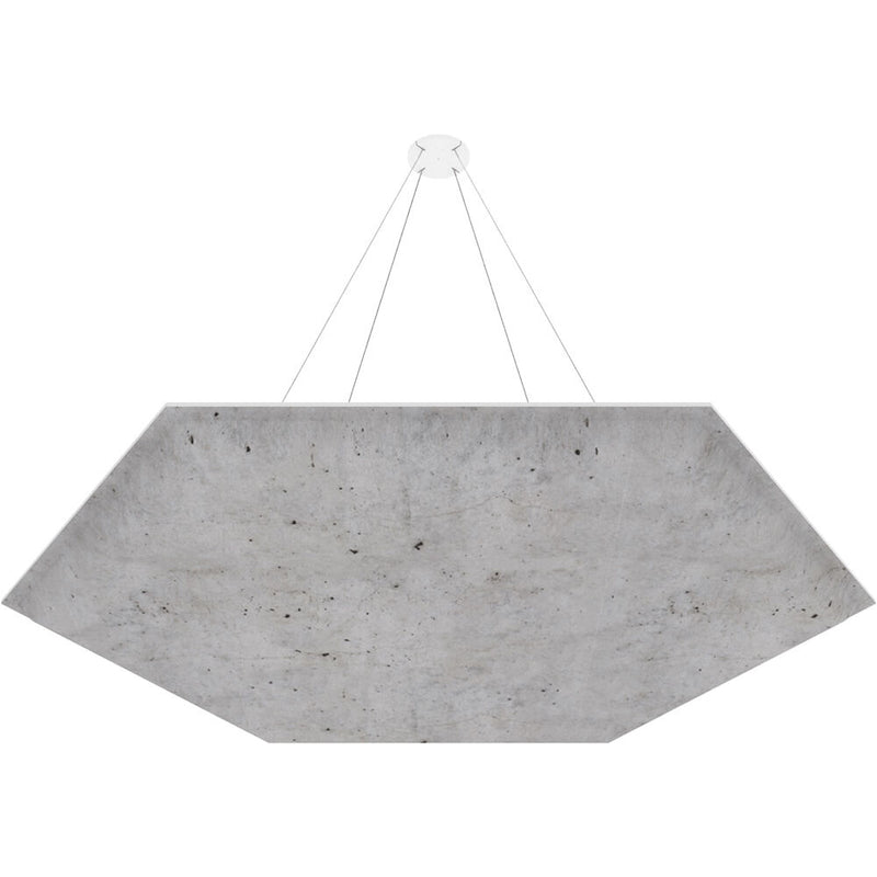 Vicoustic ViCloud VMT 3D (Hexagon, Concrete,&nbsp;Pattern 1, 4 Pieces)
