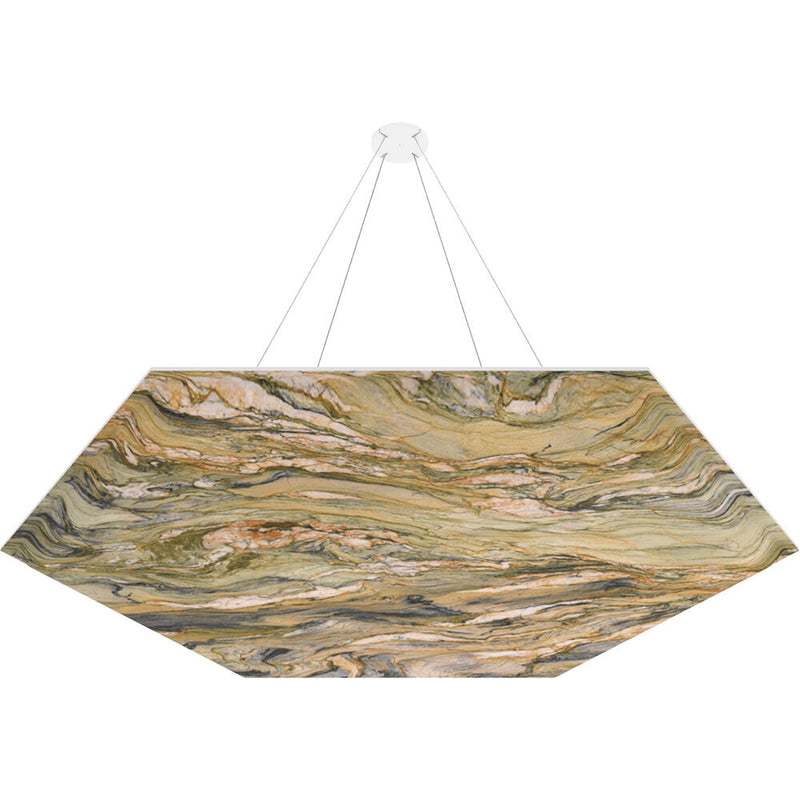 Vicoustic ViCloud VMT 3D (Hexagon, Natural Stones,&nbsp;Fusion Wow, 4 Pieces)