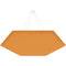 Vicoustic ViCloud VMT 3D (Hexagon, Pumpkin Orange, 4 Pieces)
