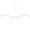 Vicoustic ViCloud VMT 3D (Petal, Natural White, 4 Pieces)