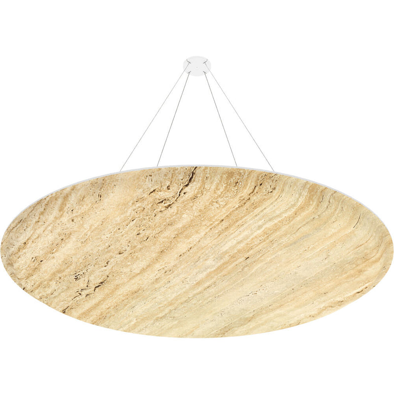 Vicoustic ViCloud VMT 3D (Round, Natural Stones,&nbsp;Travertino Classico, 4 Pieces)