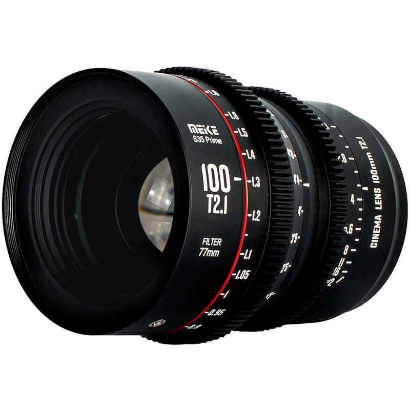 Meike 100mm T2.1 Super35 Cinema Prime Lens (PL Mount)