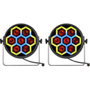 JMAZ Lighting Versa Flex Par TRON7 RGBW LED Light for Versa Flex Bar (Pair)