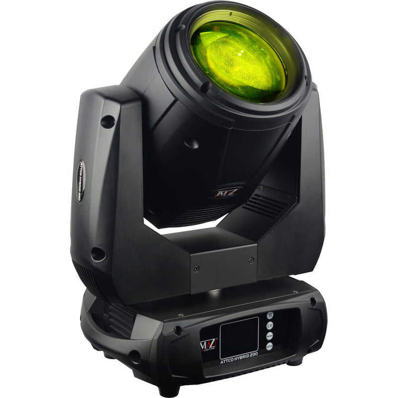 JMAZ Lighting ATTCO BEAM 230 12-Color LED Moving Head (Black)
